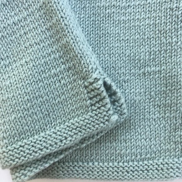 Handmade Baby Cashmerino Hooded Sweater - Picture 4 of 7